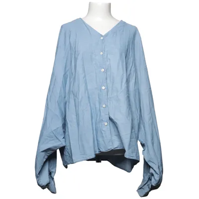 Blouse (Blauw) van SoSue Katoen