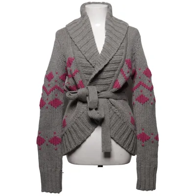 Slå om-cardigan (Custo Jacquard) fra Zoul Akryl, Uld