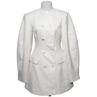 Blazer (White) from Meshki Elastane, Polyester, Tencel, Viscose, Wool