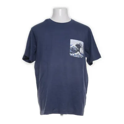 T-shirt (Blauw) van Uniqlo Katoen