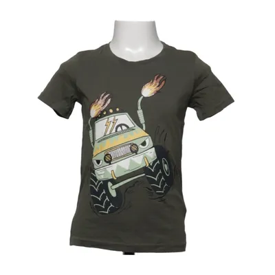 T-shirt (Green) from Lindex Kids Cotton