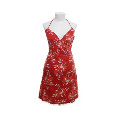 Dress (Red, Multicolored) from Clockhouse by C&A Cotton