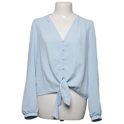 Blouse (Blue) from ONLY Blue Denim Polyester