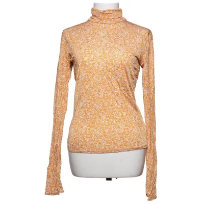 Pul à col roulé (Orange, Beige) de Rodebjer Viscose