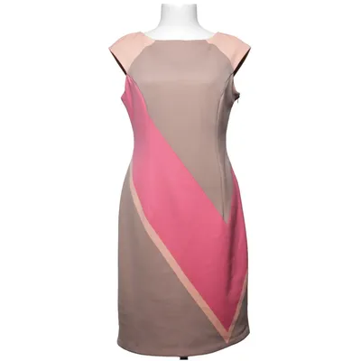 Jurk (Beige, Roze, Oranje) van Maggy London Elastaan, Polyester
