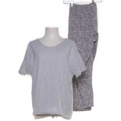 Pyjamasz (Grå, Flerfarvet) fra Queentex Bomuld, Viscose