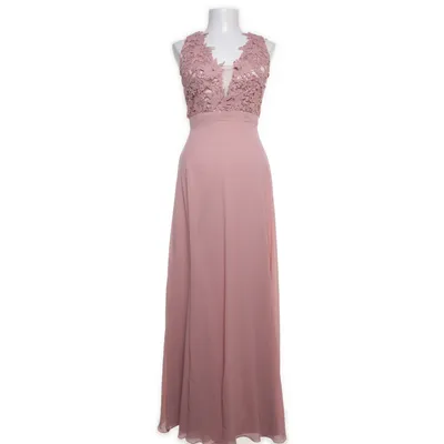 Evening gown (Pink, Multicolored) from Eva & Lola Polyester