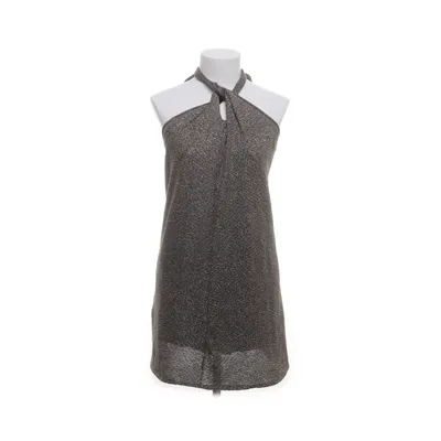 Halternek jurk (Goud, Zilver) van Zara Knit Elastaan, Metallvezel