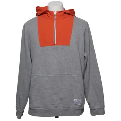 Hoodie (Gray, Orange, Multicolored) from Poler Cotton, Polyester