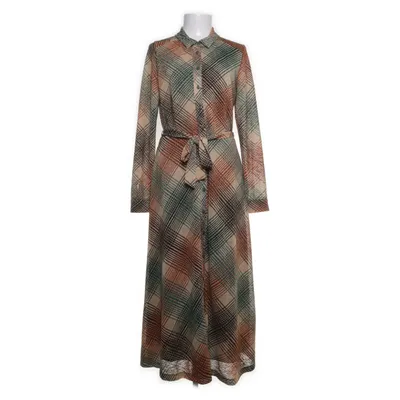 Blousejurk (Beige, Groen, Meerkleurig) van King Louie Polyester, Elastaan