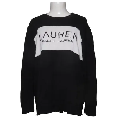 Sweatshirt (Sort, Hvid) fra Lauren Ralph Lauren Bomuld