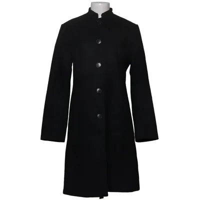 Coat (Black) from Snoot Polyamide, Polyester, Wool