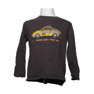 Långärmad t-shirt (Grå, Gul) från Zara Kids Bomull