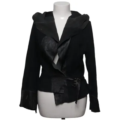 Veste (Noir, Gris) de Ivan Grundahl Coton, Élasthane, Cuir