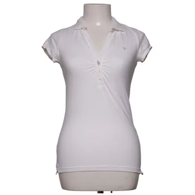 Poloshirt (Wit) van Meltin'Pot Katoen, Elastaan