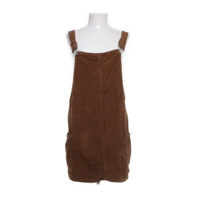 Dungaree dress (Brown) from Denim Co Cotton