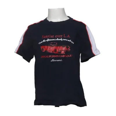 T-shirt (Blauw, Rood, Wit) van Ferrari Katoen