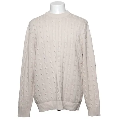 Strickpullover (Beige) von Selected Homme Bio-Baumwolle