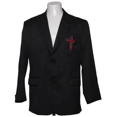 Blazer (Noir) de Mondo Coton, Élasthane