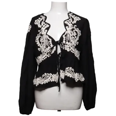 Cardigan (Zwart) van H&M Polyester, Viscose