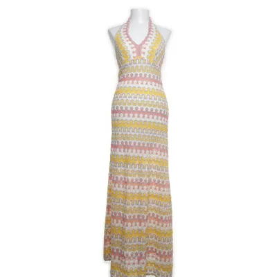 Maxi dress (White, Yellow, Pink) from Ana Alcazar Polyester