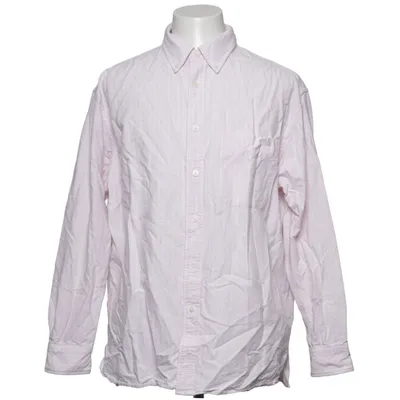 Shirt (Pink, White) from JW Anderson x Uniqlo Cotton, Viscose