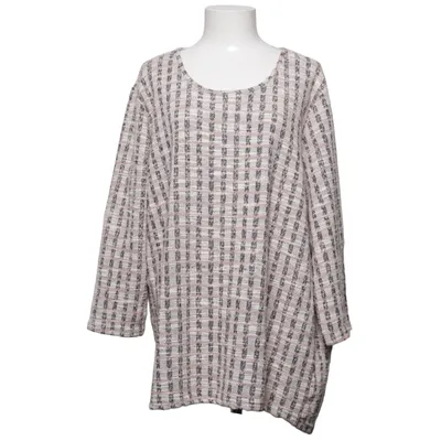Topp (Beige, Rosa, Svart) från Plus Size Bomull, Polyester