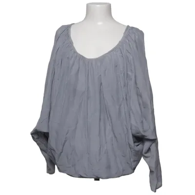 Blouse (Gray) from Graumann Cotton, Silk