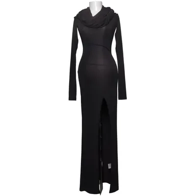 Långklänning (Svart) från H&M Studio Elastan, Polyester