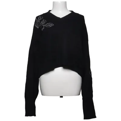 Sweater (Black) from Disturbia Cotton, Polyamide, Wool