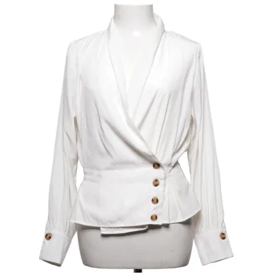 Wikkelblouse (Wit) van Collection Pimkie