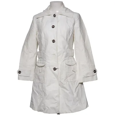 Trench coat (White) from Philosophy Blues Original Cotton
