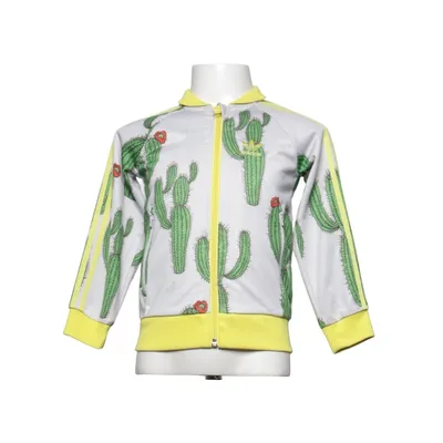 Träningsjacka (Grå, Gul, Grön) från Adidas Mini Rodini Polyester