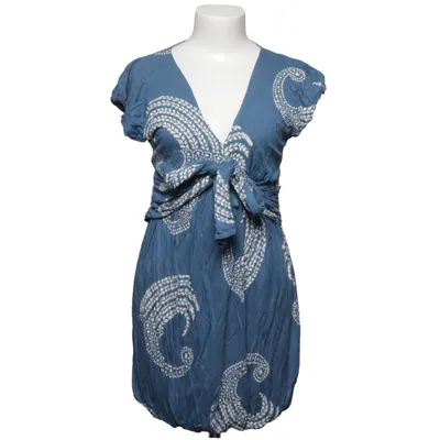 Klänning (Blå, Vit) från Love Label Viskos