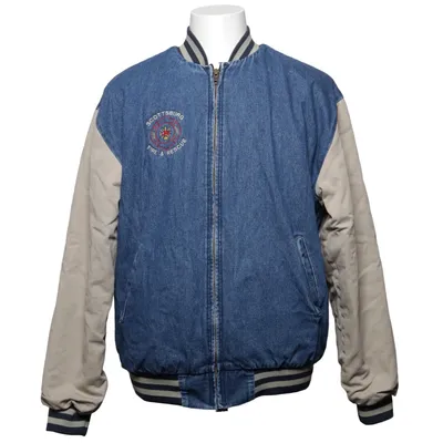Varsity-jack (Blauw, Beige) van Red Kap Katoen, Polyamide, Polyester, Polyurethaan