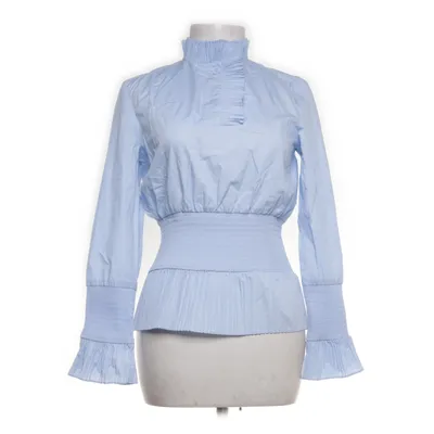 Blouse (Blauw) van H&M Polyester, Katoen