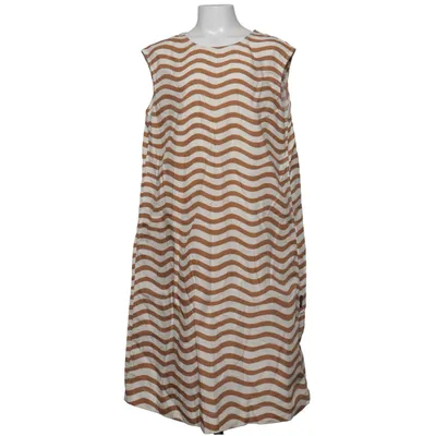 Dress (Beige, Brown) from Uniqlo Kids Cotton