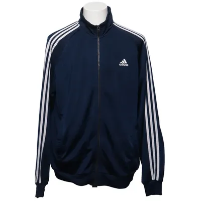 Trainingsjack (Blauw, Wit) van Adidas Gerecycled polyester