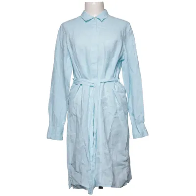 Shirt dress (Blue) from Pelle P Linen