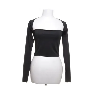 Crop top (Svart) från Nelly Elastan, Återvunnen polyester