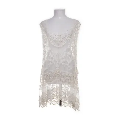 Strandklänning (Vit) Bomull, Polyester