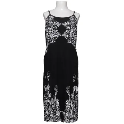 Dress (Black, White) from Black Premium by EMP Viscose