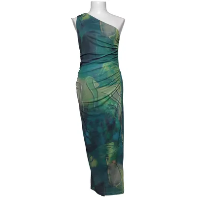 Robe longue (Vert, Bleu, Jaune) de Shein Élasthane, Polyester