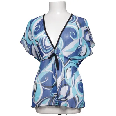 Robe de plage (Bleu, Blanc, Multicolore) de Evita Polyester
