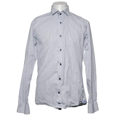 Shirt (Wit, Blauw) van Chadburry Katoen