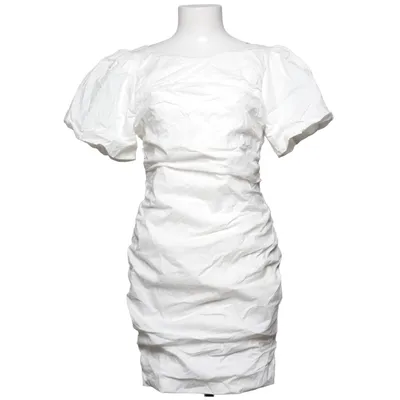 Robe (Blanc) de Nelly Coton, Élasthane, Polyester