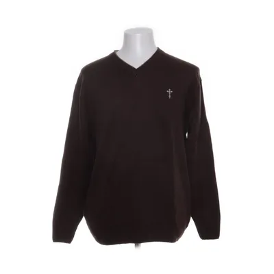 Pullover (Brown) from Mauro Ferrini Acrylic, Cotton