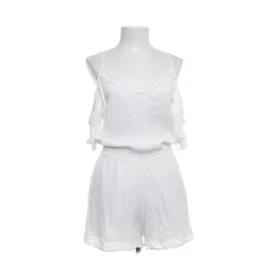 Jumpsuit (Wit) van FB Sister Katoen, Viscose