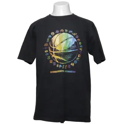 T-shirt (Gray, Multicolored) from Unk Nba Cotton