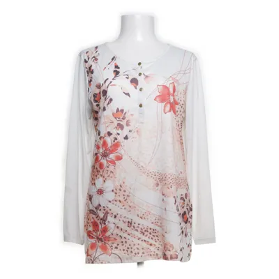 Long sleeve T-shirt (White, Brown) from Atlas for Women